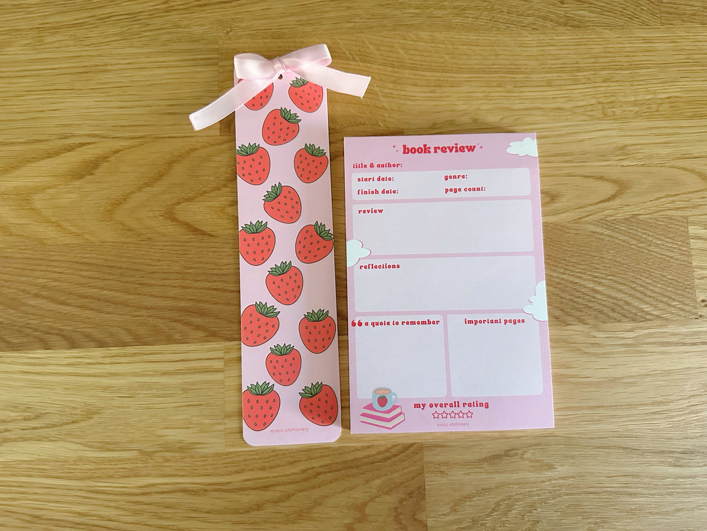 Strawberry Whispers Reading Kit