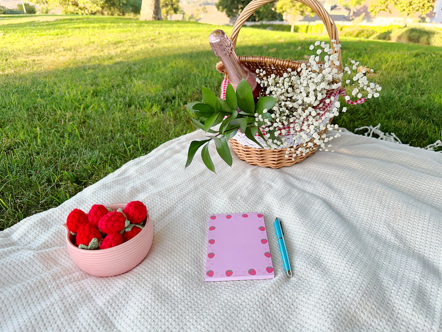 Strawberry Shortcake Notepad