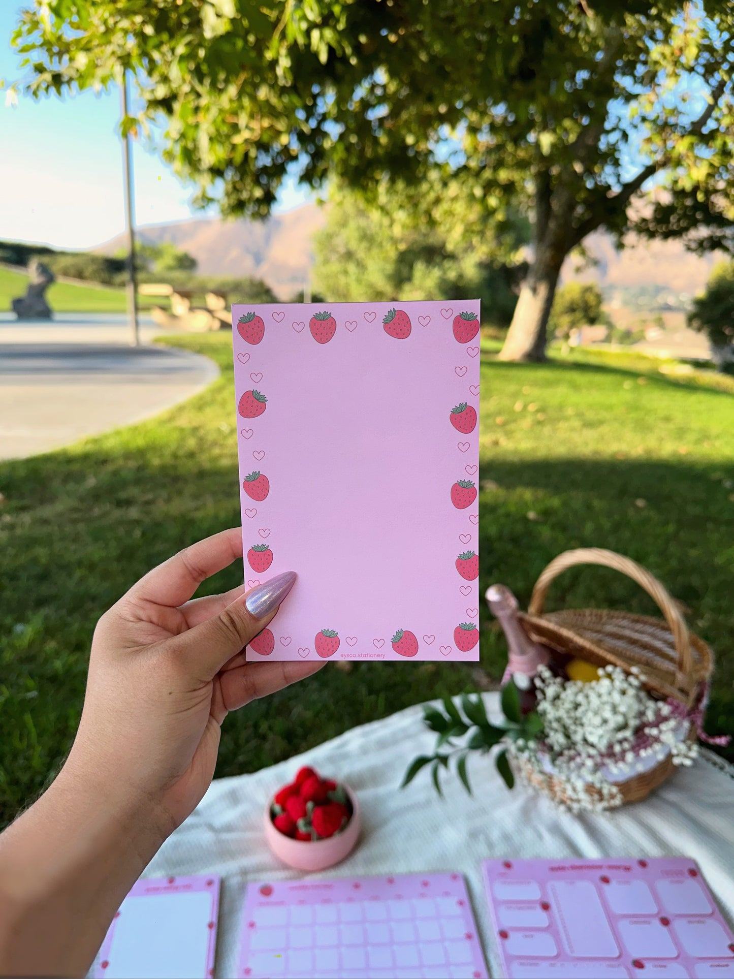 Strawberry Shortcake Notepad