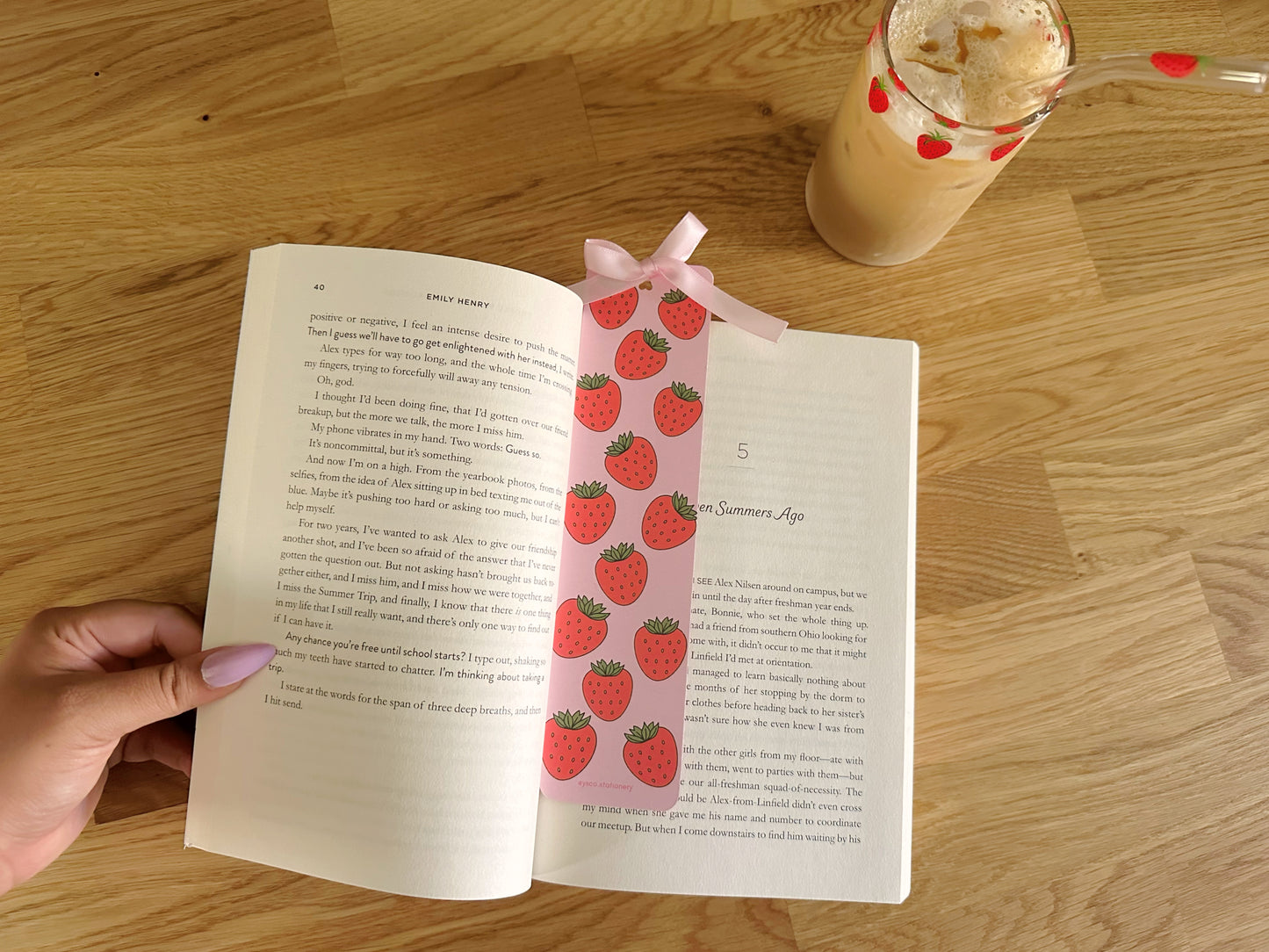 Strawberry Delight - Bookmark