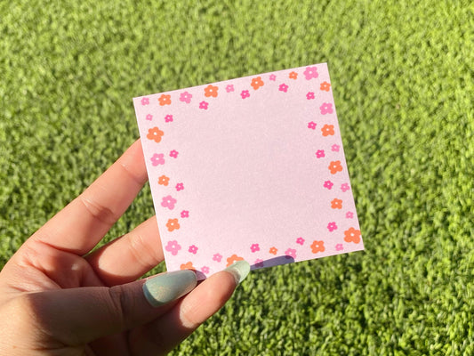 Blooming Post-it Notes